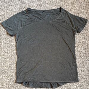 Prana Olive Green Short Sleeve Active Tee